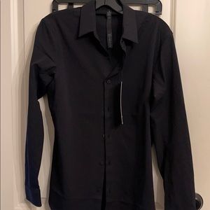 NWT Men’s Lululemon Airing Easy black shirt